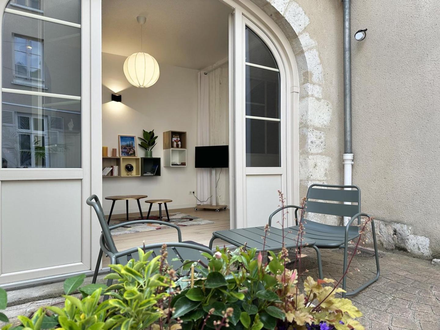 L'Equinoxe - Coeur De Ville Avec Terrasse Chartres Exteriér fotografie